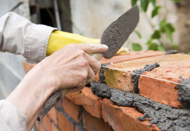 Grapevine Masonry Brick Installation